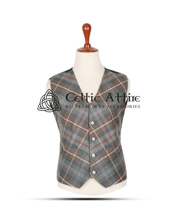 Mackenzie Weathered Tartan Vest