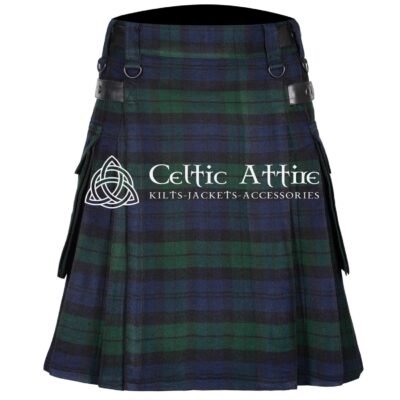 Black Watch Tartan Utility Kilt