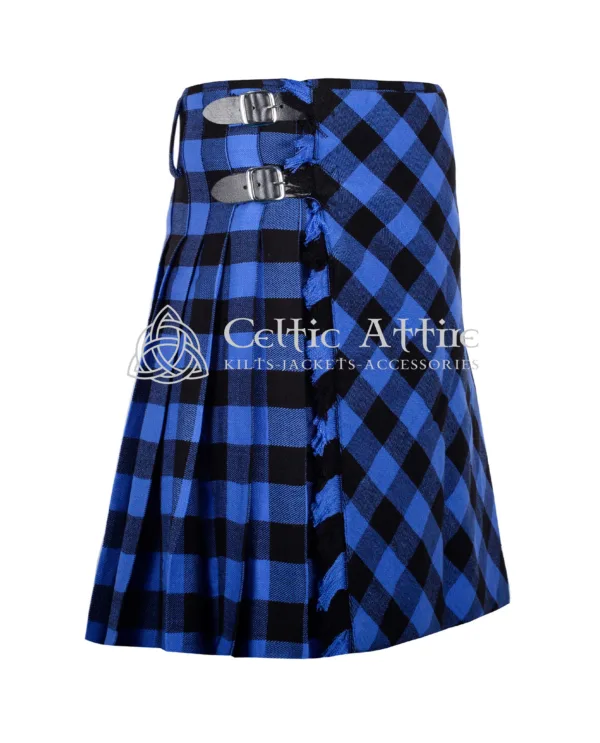 Buffalo Plaid Tartan Utility Kilt - Image 2