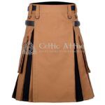 Carhartt Canvas Black Hybrid Utility Scottish Kilt
