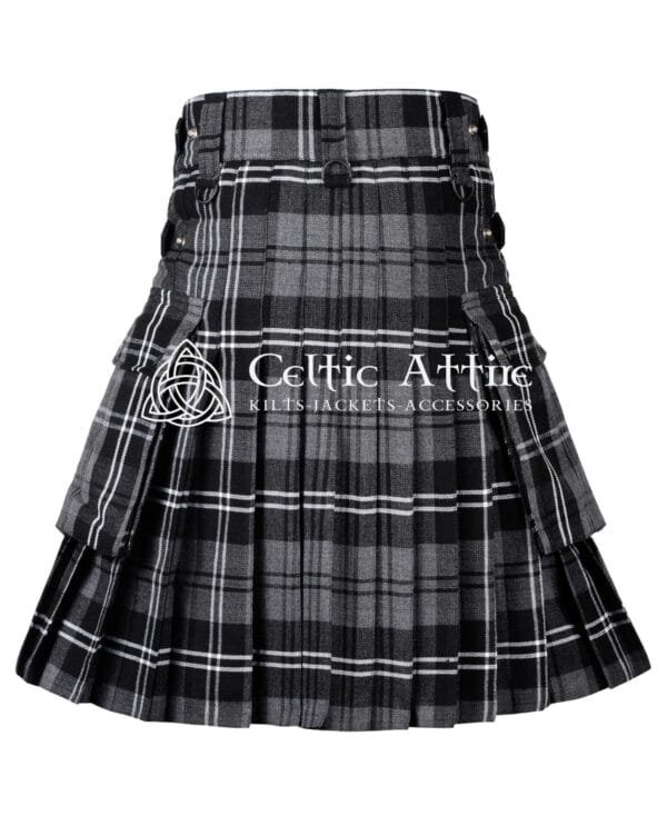 Granite Tartan Utility Kilt - Image 3