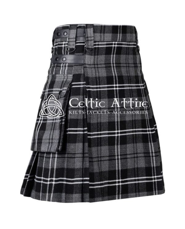 Granite Tartan Utility Kilt - Image 2