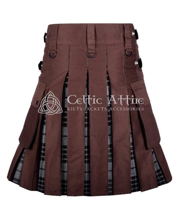 Gray Watch Tartan Hybrid Utility Kilt - Image 2