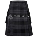 Gray Watch Tartan Punk Kilt