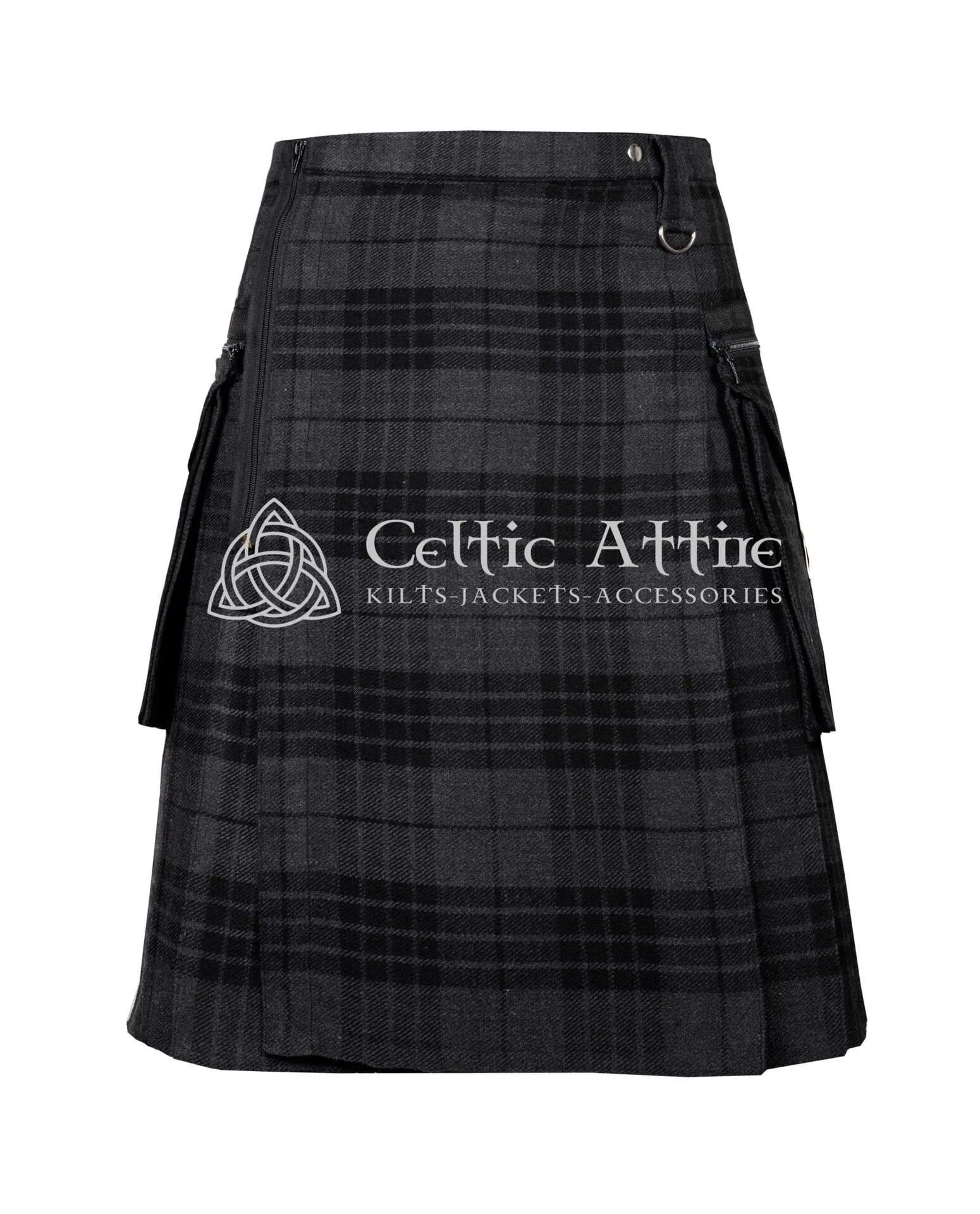 Gray Watch Tartan Punk Kilt