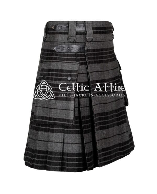 Gray Watch Tartan Utility Kilt - Image 3