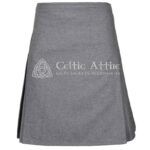 Gray Wool 8 Yard Kilt