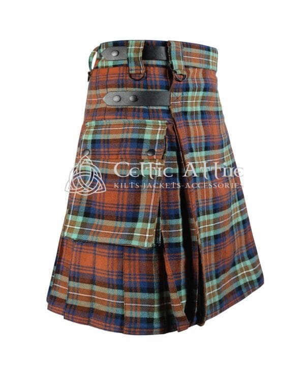 Highland Games Tartan Utility Kilt - Image 2