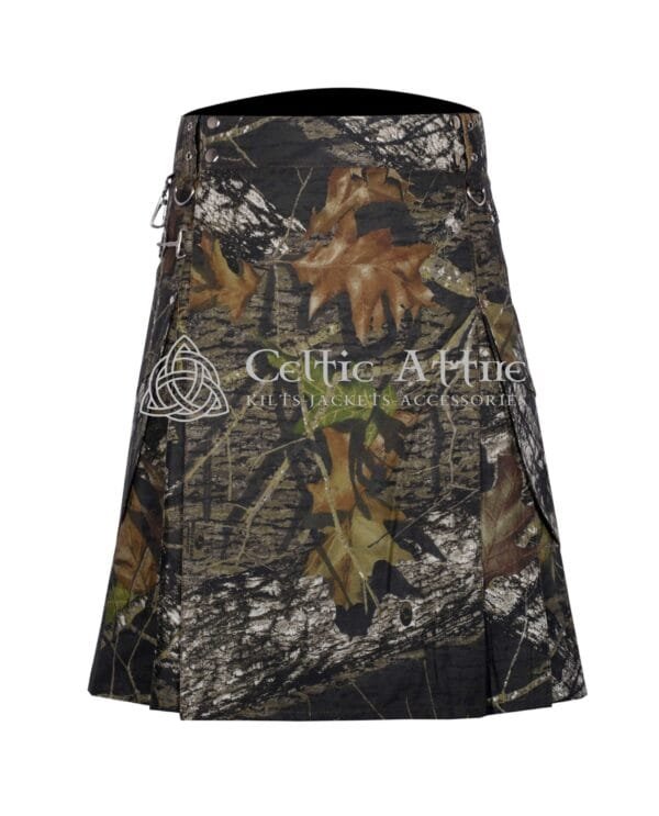 Jungle Camo Cotton Utility kilt