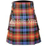 LGBTQ Pride Tartan Utility Kilt