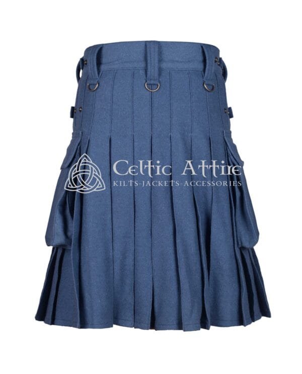 Lovat Blue Utility Kilt - Image 4