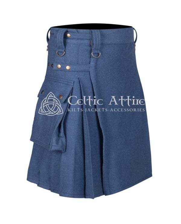 Lovat Blue Utility Kilt - Image 2