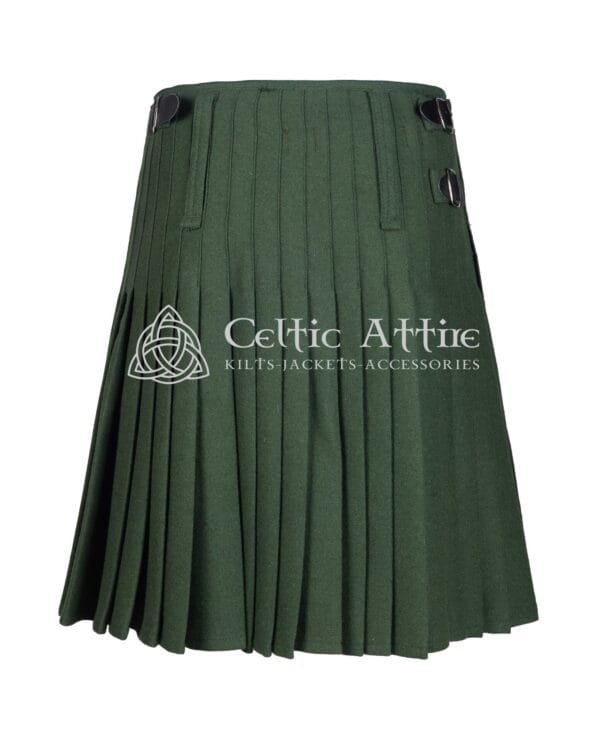 Lovat Green Wool 8 Yard Kilt - Image 4