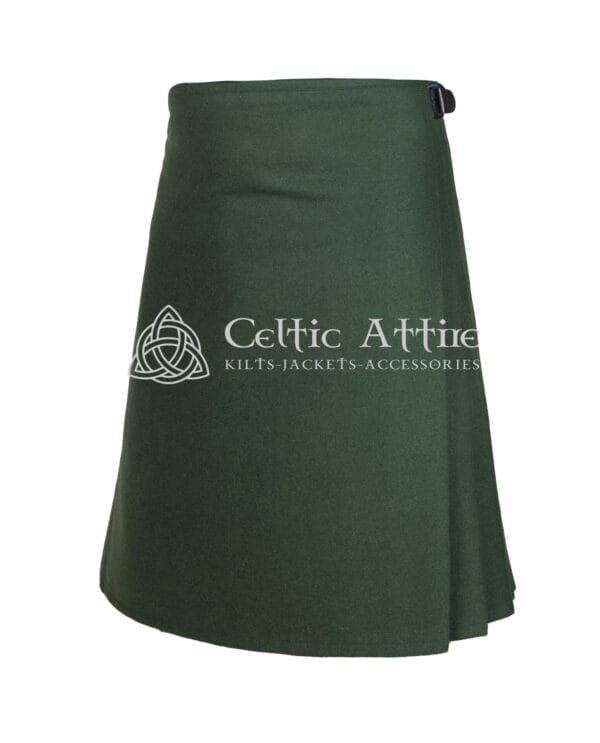 Lovat Green Wool 8 Yard Kilt - Image 2