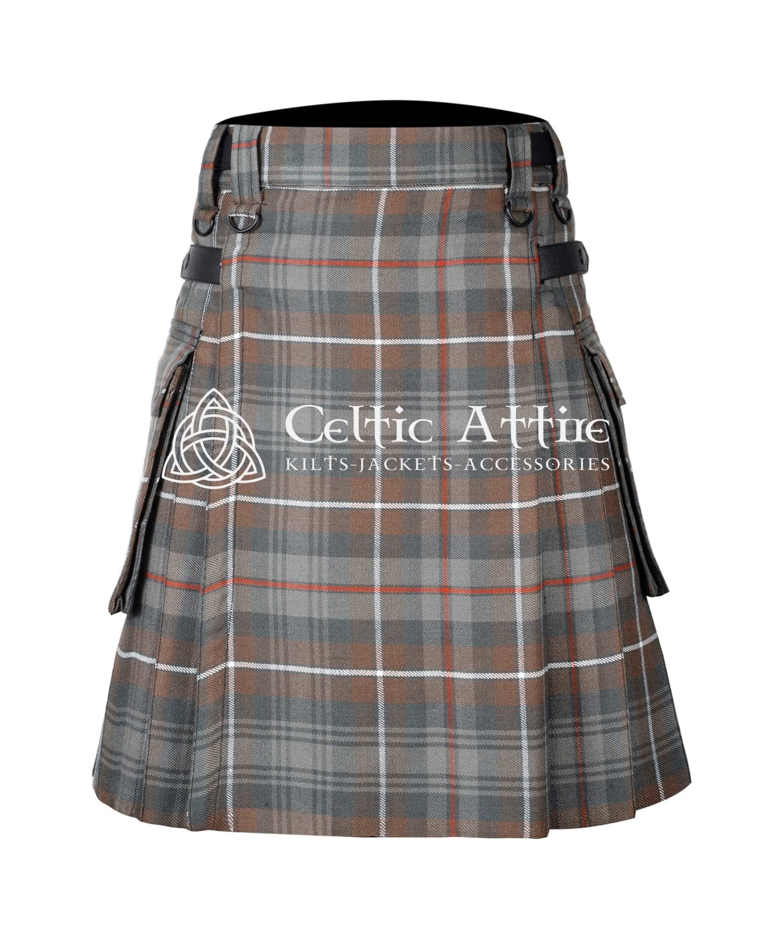 Mackenzie Weathered Tartan Utility Kilt