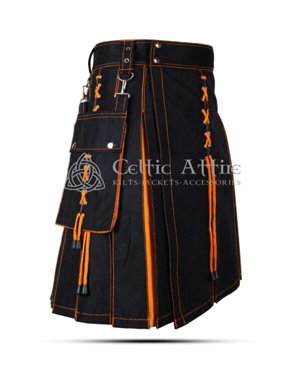 Orange Hybrid Utility Kilt - Image 2