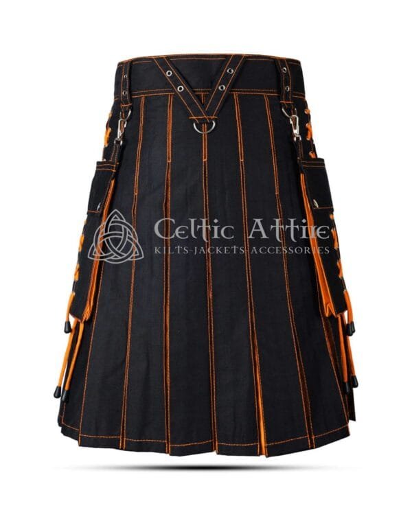 Orange Hybrid Utility Kilt - Image 3