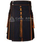 Orange Hybrid Utility Kilt