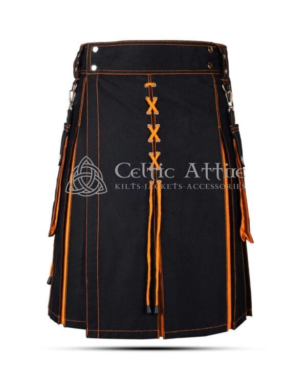 Orange Hybrid Utility Kilt