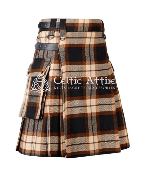 Rose Ancient Tartan Utility Kilt - Image 3