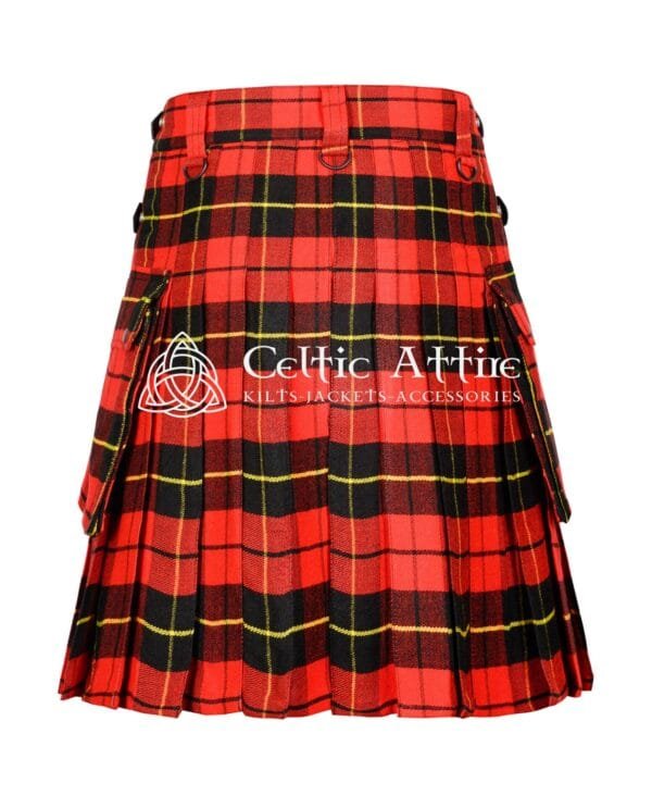 Wallace Tartan Utility Kilt - Image 4