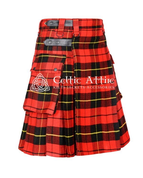 Wallace Tartan Utility Kilt - Image 2