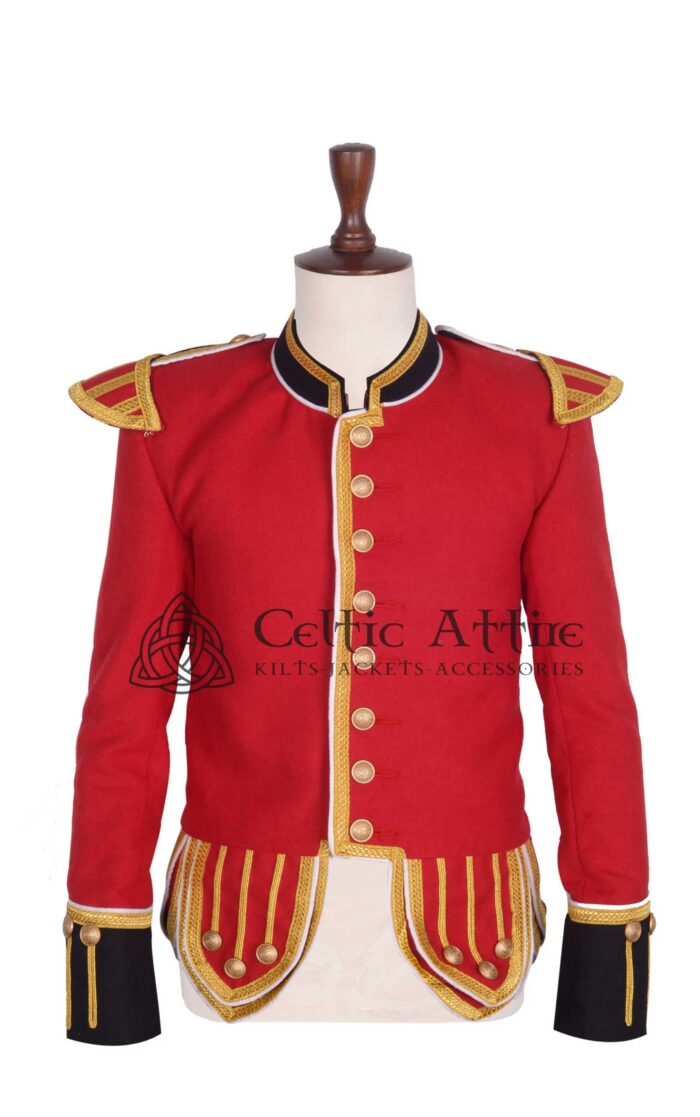 Red Drummer Doublet Jacket