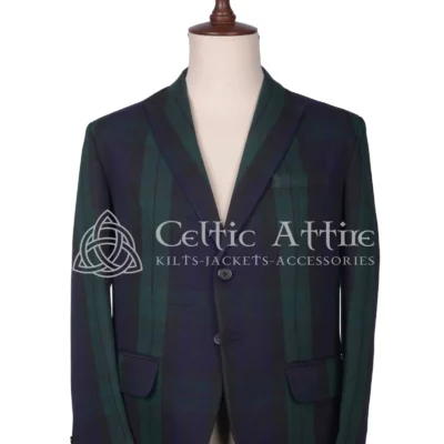 Black Watch Tartan Scottish Blazer
