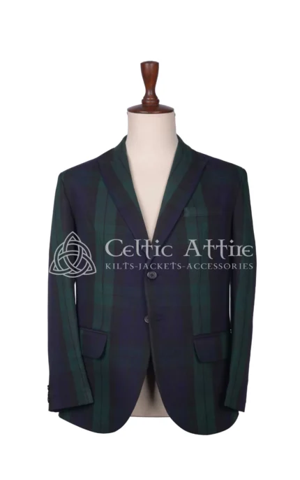 Black Watch Tartan Scottish Blazer