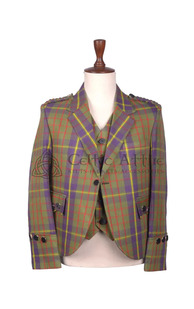 Cameron Hunting Ancient Tartan Jacket & Waistcoat