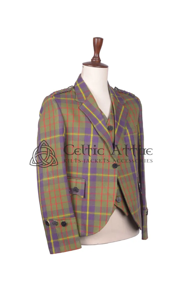 Cameron Hunting Ancient Tartan Jacket & Waistcoat - Image 2