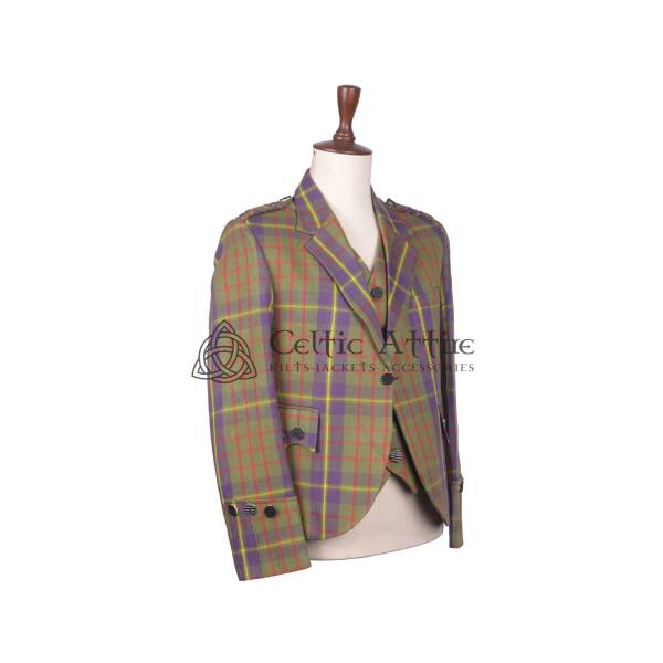 Cameron Hunting Ancient Tartan Jacket & Waistcoat - Image 2