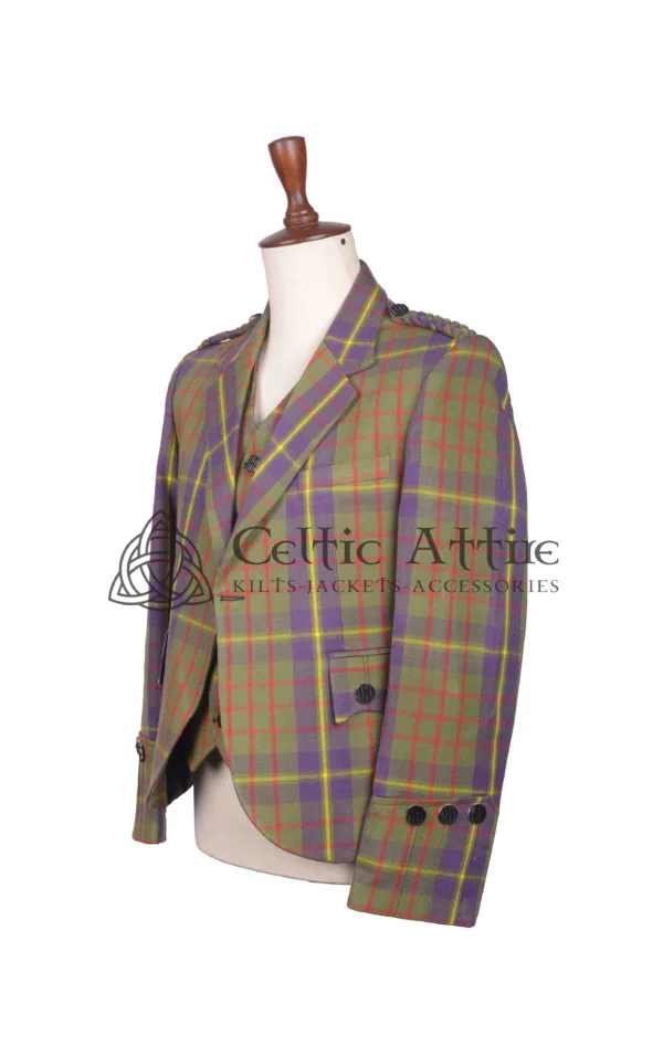 Cameron Hunting Ancient Tartan Jacket & Waistcoat - Image 3