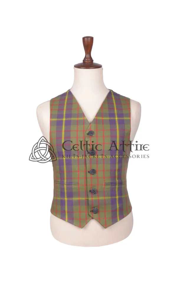 Cameron Hunting Ancient Tartan Jacket & Waistcoat - Image 6