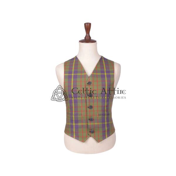 Cameron Hunting Ancient Tartan Jacket & Waistcoat - Image 6