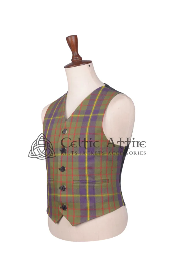 Cameron Hunting Ancient Tartan Jacket & Waistcoat - Image 5