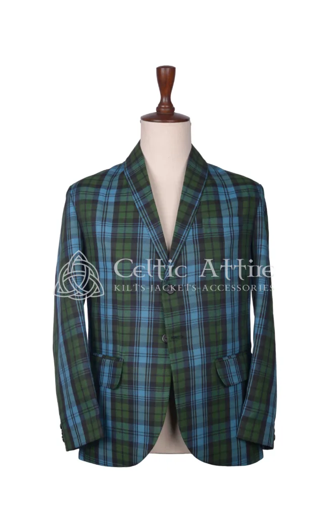 Campbell Ancient Tartan Scottish Jacket