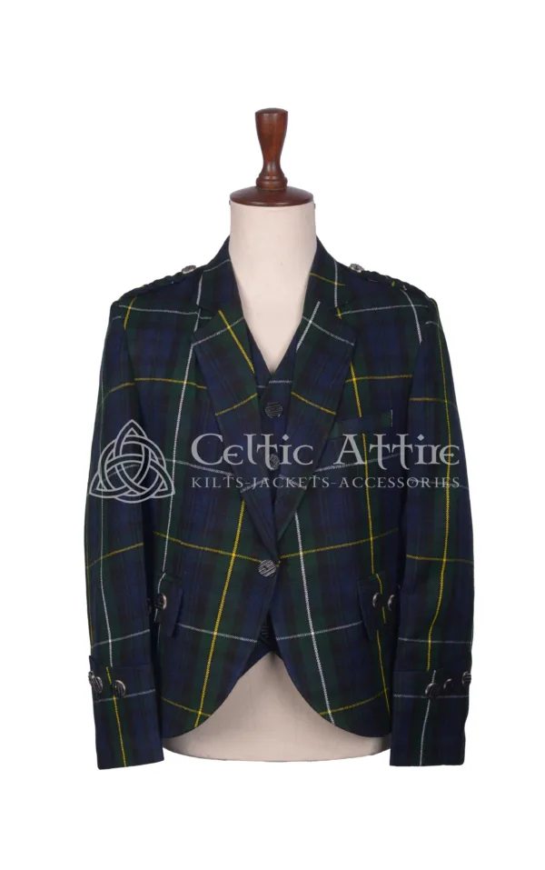 Campbell of Argyll Tartan Jacket and Waistcoat