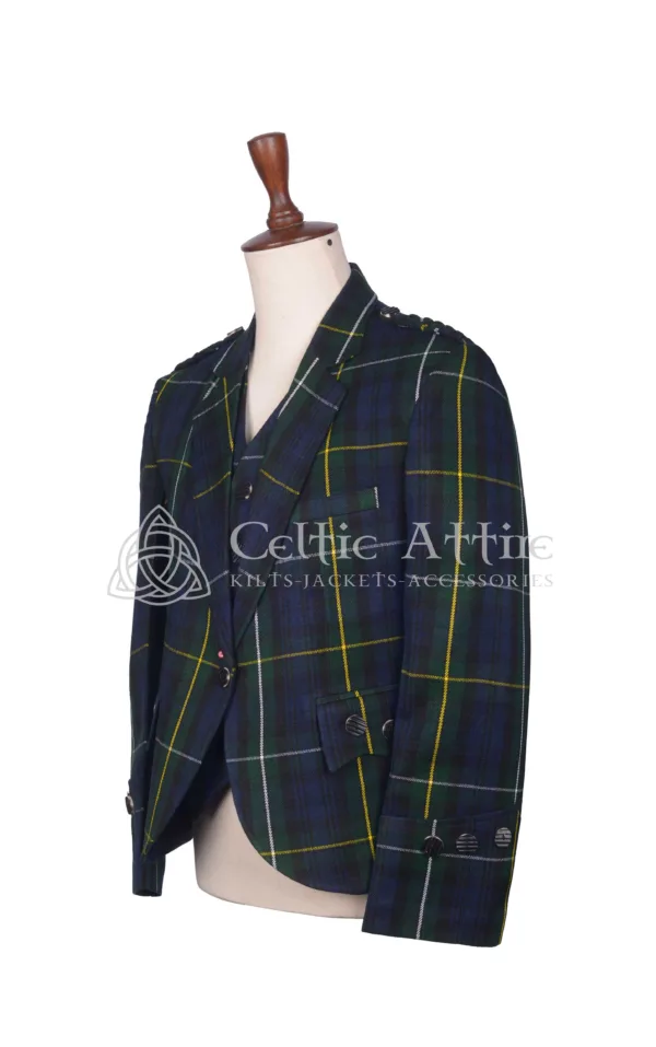 Campbell of Argyll Tartan Jacket and Waistcoat - Image 2