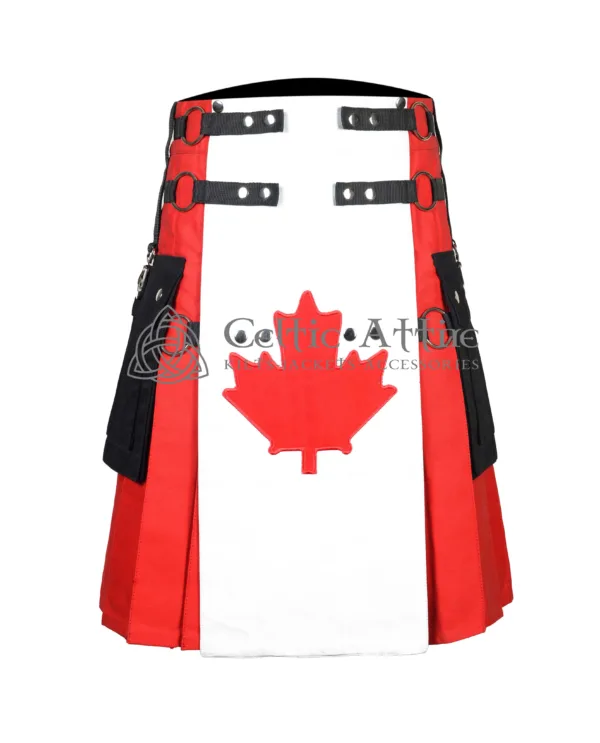 Canadian Flag Utility Kilt