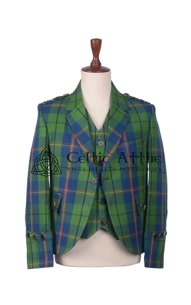 Carmichael Tartan Argyll Jacket and Waistcoat