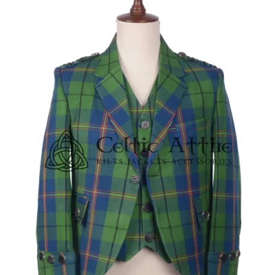 Carmichael Tartan Argyll Jacket and Waistcoat