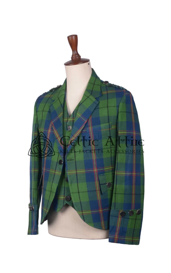 Carmichael Tartan Argyll Jacket and Waistcoat - Image 3