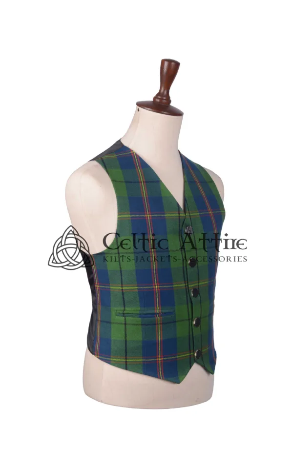 Carmichael Tartan Argyll Jacket and Waistcoat - Image 5