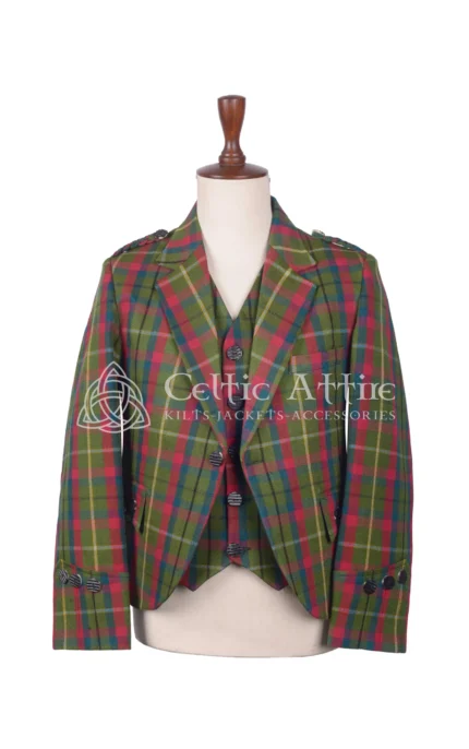 County Mayo Tartan Argyll Jacket and Waistcoat