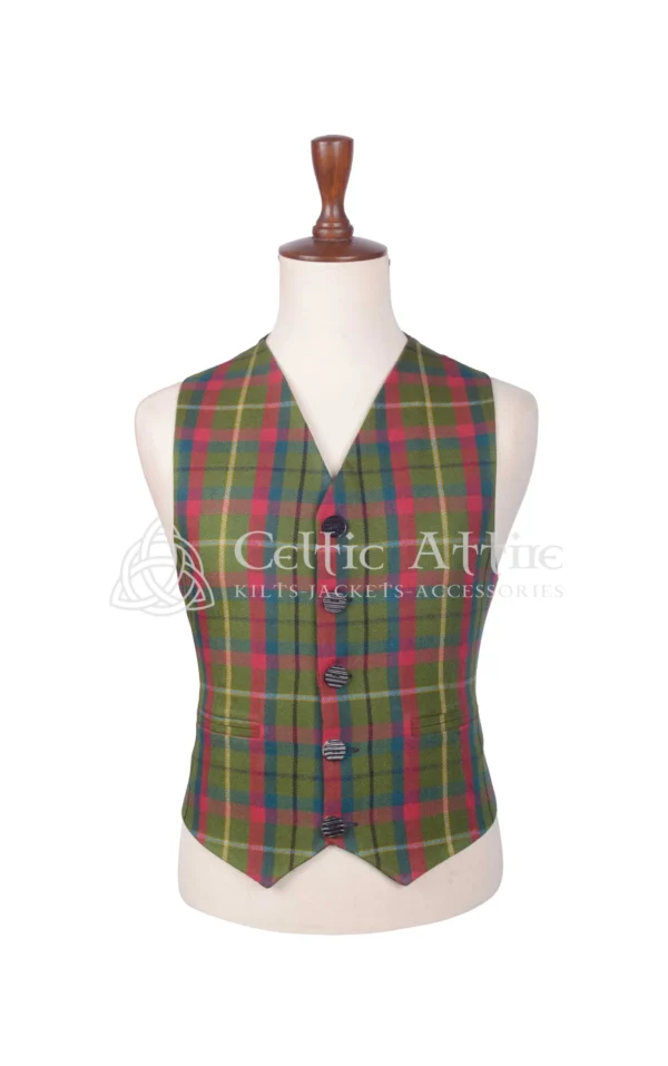 County Mayo Tartan Argyll Jacket and Waistcoat - Image 5