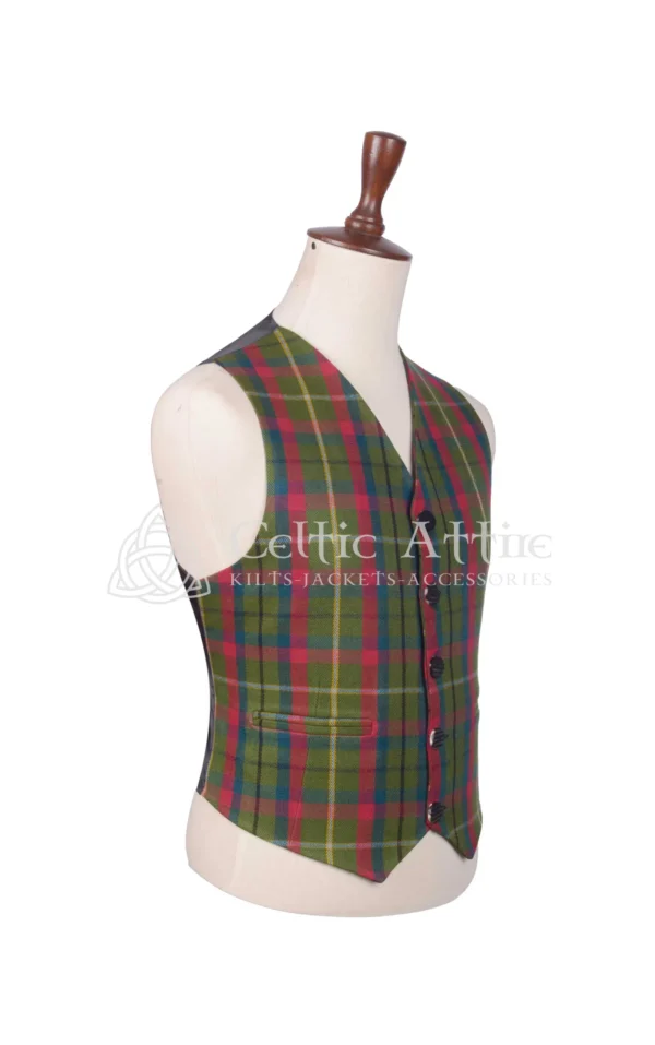 County Mayo Tartan Argyll Jacket and Waistcoat - Image 7