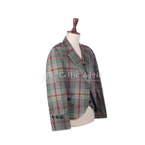 Craig Tartan Argyll Jacket and Waistcoat - Image 2