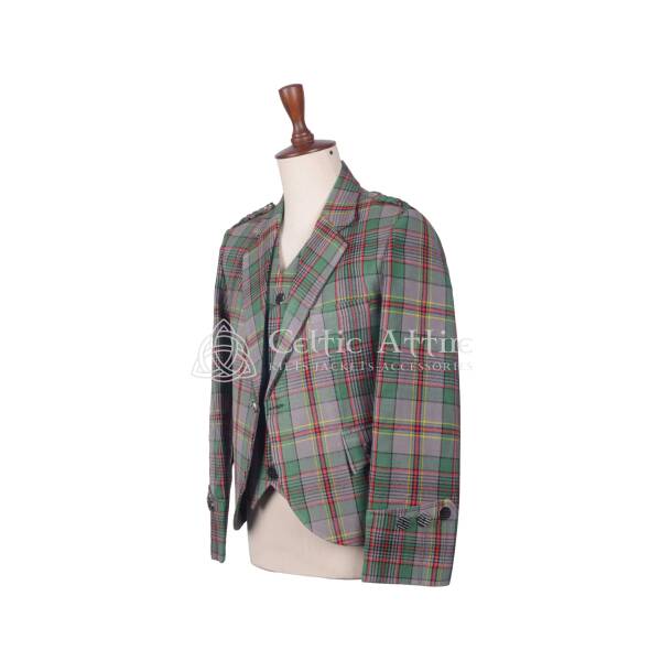 Craig Tartan Argyll Jacket and Waistcoat - Image 3