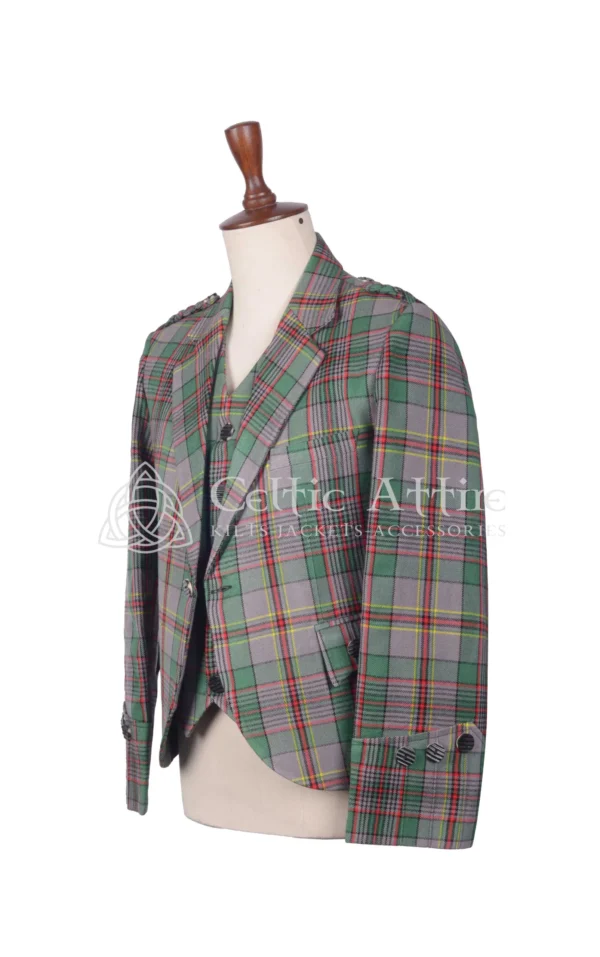 Craig Tartan Argyll Jacket and Waistcoat - Image 3